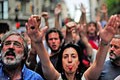 Жители Испании проводят акции протеста из-за конфискаций ипотечных домов