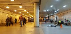 В Москве отремонтируют подземный переход у Парка Победы