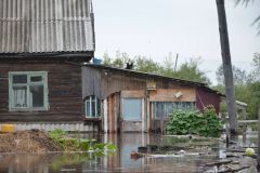 Почти 380 жилых домов подтоплены из-за паводка в Комсомольске-на-Амуре
