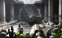 Построено более 50% тоннеля между 2 станциями второго кольца метро Москвы