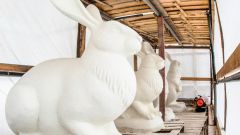 Планируется возврат скульптур кроликов на ВДНХ