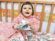 Материнский капитал предлагается выплачивать при рождении первого ребенка