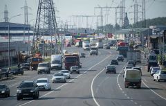 В Московском начали строить новый выезд на Киевское шоссе