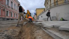 В подмосковном Серпухове благоустроят центральную улицу