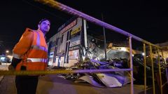 В Москве снесли самострой у метро "Полежаевская"