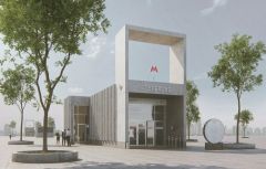 Выходы из метро "Мневники" в Москве сделают в виде порталов